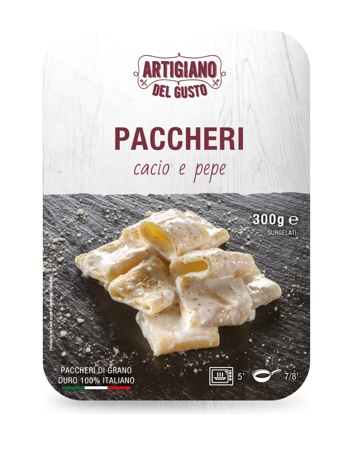 Paccheri cacio e pepe
